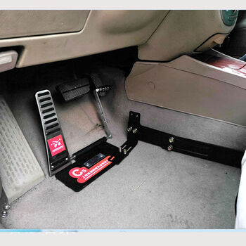 Litian miaolv left foot accelerator pedal for disabled people c5 car modification auxiliary device without punching left pedal aa