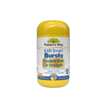 Nature's way student's triple dha fish oil creamy pellet 20 tablets