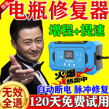 New upgraded electric vehicle battery repairer, genuine voltage stabilizing activator, intelligent pulse charging battery life artifact, top version, imported chips from germany