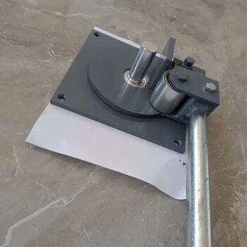 Mihone (miehone) small manual steel bar bending machine construction threaded steel bar bending machine hoop bending machine flat iron bending hand plate construction site effort-saving king thickened duluo shaft center column with bearing protection sleeve