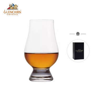 Glencairn imported crystal whiskey glass glencairn cup professional tasting tulip smelling cup classic whiskey cup 190ml single pack