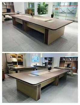 Conference table office furniture shenzhen reception table and chair combination simple modern long table large table workbench negotiation table 3600*1500*750mm (3 feet)