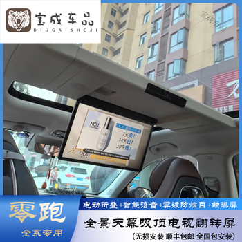 Suitable for 25 models of leapmoon c11 entertainment screen b10c16c10 car rear entertainment panoramic sunroof ceiling tv 4g version android 13.0 (4+64)