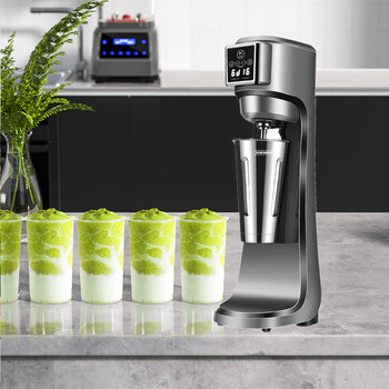 Hamilton milkshake machine commercial large capacity cyclone roasted milk machine electric single head milk tea beverage blender milk cap machine shake machine hamilton milkshake machine xmd200