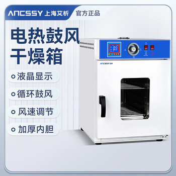 Aixi electric heating blast drying oven laboratory small dryer high temperature oven medicinal materials constant temperature industrial oven galvanized inner tank 202-0a without blast 16 liters