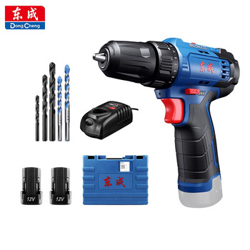 Dongcheng 12v brushless lithium electric drill wjz2310s rechargeable hand drill household electric screwdriver power tool set