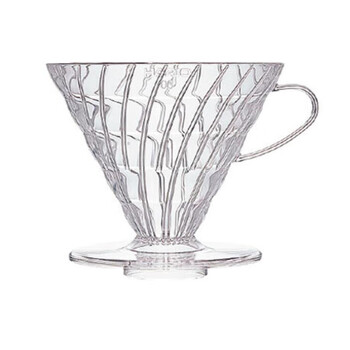 Hario transparent resin coffee filter cup v60 hand-brewed coffee cup no. 02 drip filter cup filter filter for 1-4 people