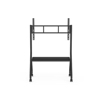 Cqint qt-12 movable tv stand black