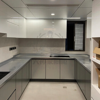 Ling yuxun shanghai stainless steel countertop custom kitchen integrated cabinet custom home 304 stainless steel cabinet integrated cabinet 304 stainless steel integrated wall cabinet cabinet body + cabinet door