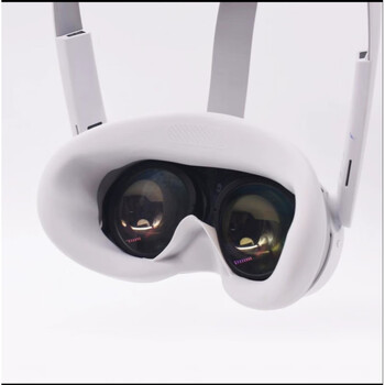 Pico face-fitting foam original mask accessories non-slip sweat-absorbent fabric pico4 silicone mask cover with nose pads pico_4 silicone mask cover with light shielding white