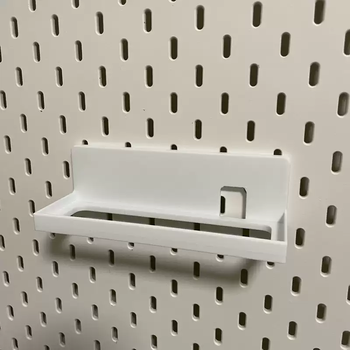 Yusenyi ikea hole board accessories nintendo ns tv base bracket switch dock rog upus leather white 1 layer white