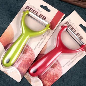 Shedui limited grab shedui peeling knife peeler household fruit peeling knife peeling melon planing serrated peeling 3-piece set kitchen artifact