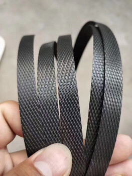 Pp plastic carton high-quality packaging tape packaging tape machine semi-automatic hot melt strapping tape black opaque width 9mm thick 0.7 (10kg) about 3000 meters