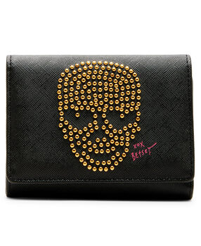 Betsey johnson wallet women's polyurethane betsey johnson black one size