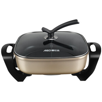 Asd electric hot pot multi-functional household non-stick mandarin duck pot ahf16j105 large capacity all-in-one electric cooking pot ahf16j105 1cm 42cm
