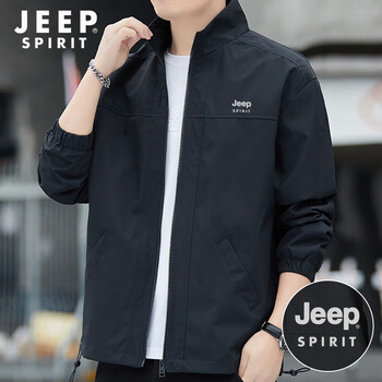 Jeep spirit jeep jacket men's autumn stand collar jacket men's casual jacket men's loose clothes men's clothing