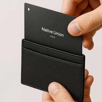 Native union thin anti-lost cassette find my locator global tracking suitable for apple search app supports map search waterproof travel anti-lost artifact