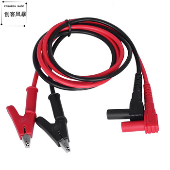 Fengxi universal test pen crocodile clip experimental line banana dc head power connection line 4mm capacitor clip