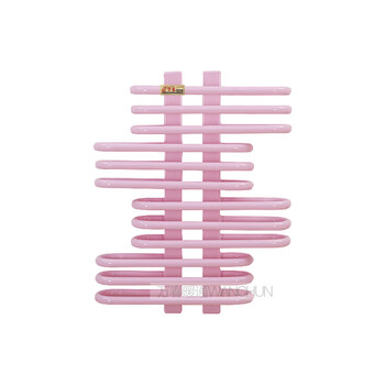Vinoa art radiator household water heating wall-mounted radiator steel bathroom toilet small basket living room heater total height 60cm*1 column pink