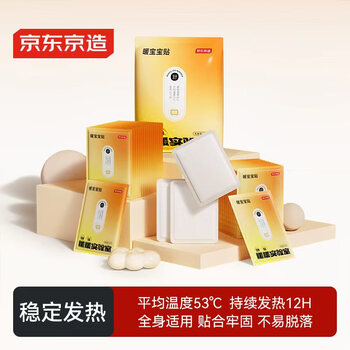 Made in tokyo, nuannuan labs warm baby patch, warm palace patch, menstrual period 12h fever enhanced body warming patch, 10 pieces