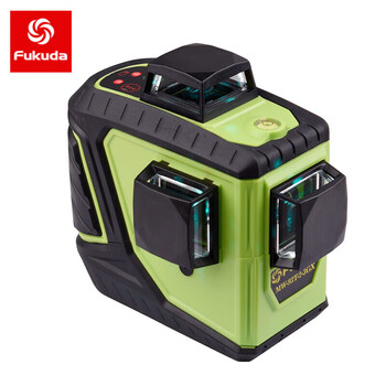 Futian wall-mounted meter 12-line green light level 3d all-round mud wall meter high-precision automatic installation (dry lithium dual-use) blue light 12-line standard