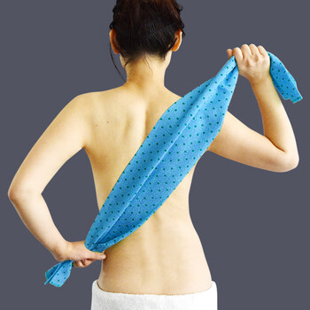 Old-fashioned bath towel rubs the dust under the cloth northeast bath towel ladies rubs the dust towel rubs the dust artifact for men not fine sand-blue-dots 9828 cm