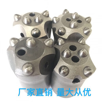 Kaiyu 40 column tooth cold-pressed ball tooth drill bit plum blossom rock drill tunnel mine hard rock wear-resistant wind gun head 40 pressure 5 teeth 5 reinforced