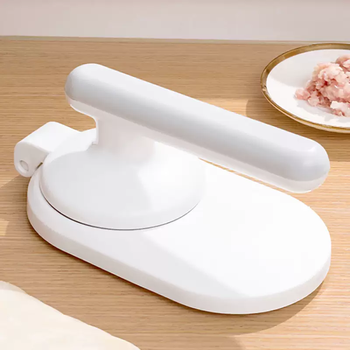 Yusenyi's new tool for pressing dumpling skins, new household bun mold, dumpling rolling dough, lazy man's manual skin press, white