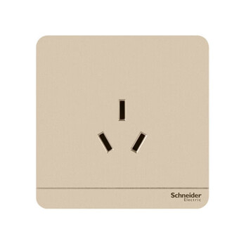 Schneider yishang series mumujin three-hole 10a socket e83426_10s_wg_c1 three-hole 10a socket yishangjin