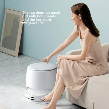 Xiaomi mijia smart xiaomi mijia no-clean sweeping robot smart home fully automatic sweeping and mopping vacuuming three-in-one no-clean sweeping robot 95 new