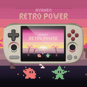 Ayaneo pocket air mini spot retro android handheld game console mtk helio g90t eight-core 4.2-inch classic mini pocket handheld game console retro power 3g+64g