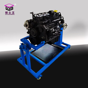 Master wang dongfeng jiefang shaanxi automobile engine assembly model car training platform