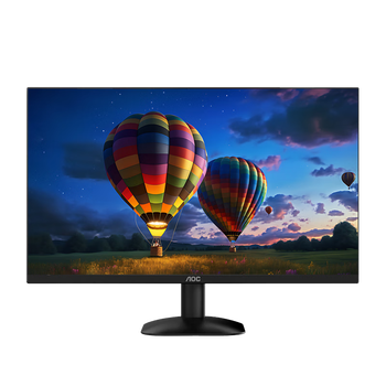 80% new aoc monitor 23.8 inches computer display hd screen ips office monitoring monitor low blue light eye protection notebook extended screen 24b31he