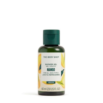 The body shop (the body shop) travel size collection souvenir portable small bottle body lotion body cream uk direct mail mango shower gel 60ml
