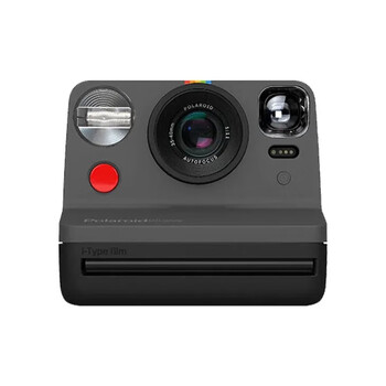 Polaroid now gen2 instant imaging retro camera instant imaging square film overseas version gen2 black new standard (overseas version)