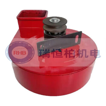 Piaoao small corn thresher peeling machine impurity removal machine accessories centrifugal steel powerful blower blower forward side port