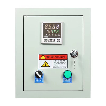 Temperature control box electric belt thermostat smart small breeding temperature controller thermostat 3-30kw temperature control box full input smart meter 220v 3kw