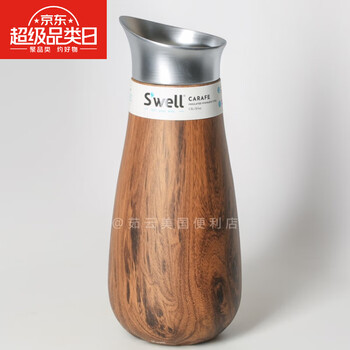 Mppmck us imported swell barware wine series champagne flask red wine flask water bottle ice bucket spot teakwood carafe kettle