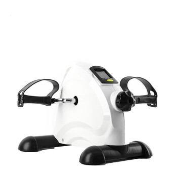 Indoor mini stepper elliptical machine hydraulic pull rope elliptical mountain climbing rehabilitation training stepper minibike white 210