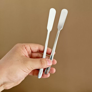 Yonghuan 304 stainless steel dumpling filling spoon, mixing and digging spoon, wonton chaos spoon, dumpling making tool, dumpling making tool, 304 multi-function dumpling filling spoon, 2 pieces