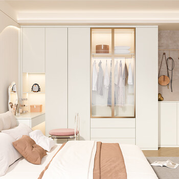 Gold medal kitchen cabinet wardrobe furniture storage cabinet storage cabinet sliding door desk storage cabinet cabinet whole house customized prepaid deposit