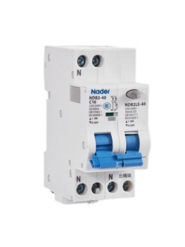 Shanghai liangxin ndb2le - 40c type leakage protection circuit breaker 16a20a25a32a air switch nader ndb2le-40 c20 30ma/ac