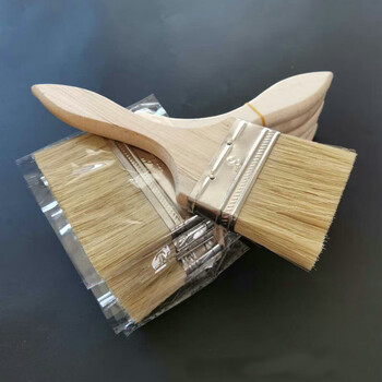 Sensitive brush, high-end thickened paint brush with wooden handle, bristle brush, dust removal, cleaning and painting paint brush, thickened 1.5 inches (175*38mm) thickened 1.5 inches (175*38mm)