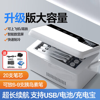 Mengxuan insulin refrigerator box portable small refrigerator growth hormone interferon special medicine refrigerator large capacity