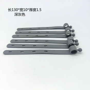 Installation of mechanical cable ties, power cord silicone straps, hair dryer, iron wire storage straps, cable ties, 6 pieces of dyson gray (dark gray)