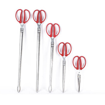 Kelibang clip stainless steel clip sanitation special garbage clip garbage rack straight mouth with teeth 52cm kb2041