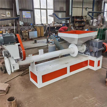 He jian gong plastic machine small plastic granulator film scrap pellet machine head material crushing and granulating equipment 135