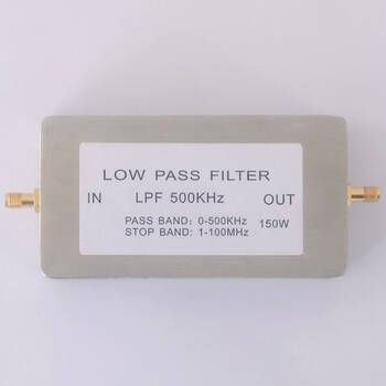 Yuzhixing high power lc low pass filter high pass filter band pass filter ultra low frequency high power filter 500k low pass filter