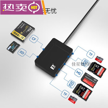 Fengbiao (fb) card reader mobile phone sd tf cf card z9 camera r5c memory card typec memory card usb3.0 high speed 7-in-1cfxdtfsdms