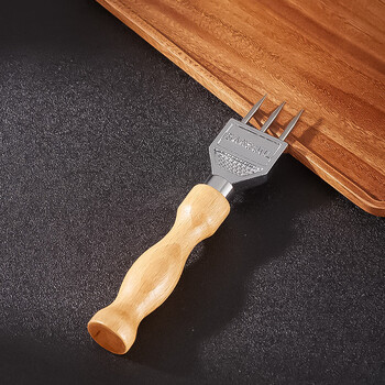 Sailoto bartending three-pronged ice pick three-head cone round ice ball device ice chisel halberd ice splitter ice pin device ice fork barsoul china